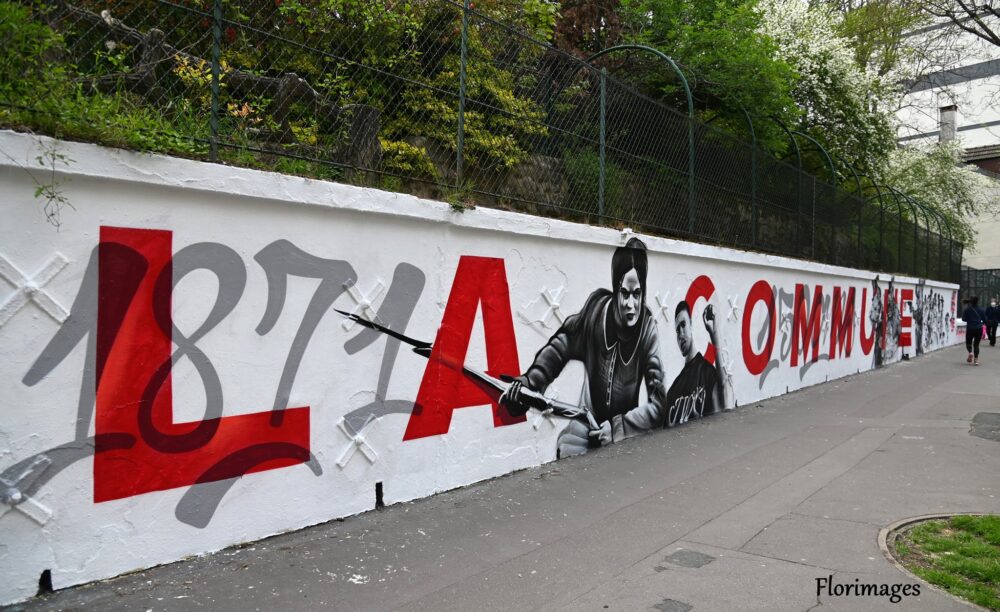Nouvelle fresque en hommage à la Commune de Paris