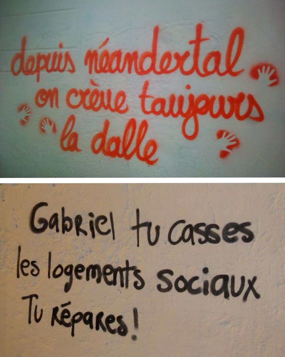 Vu sur les murs de Nantes