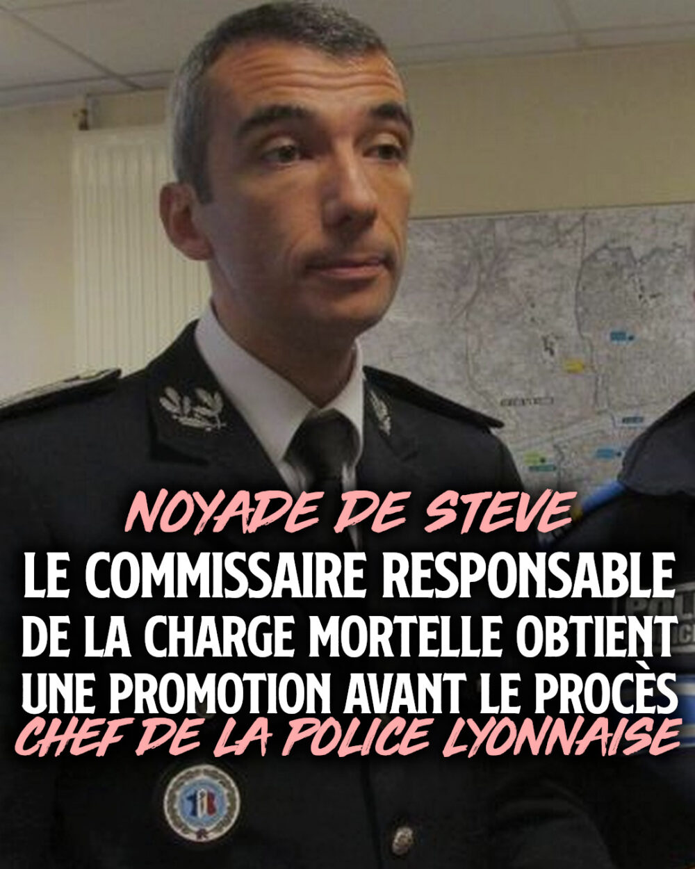 Noyade de Steve : le commissaire responsable de la charge reçoit une nouvelle promotion