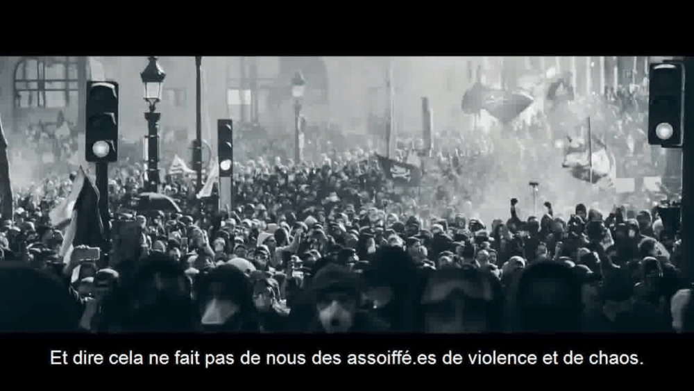 Message aux indignés des poubelles (brûlées)