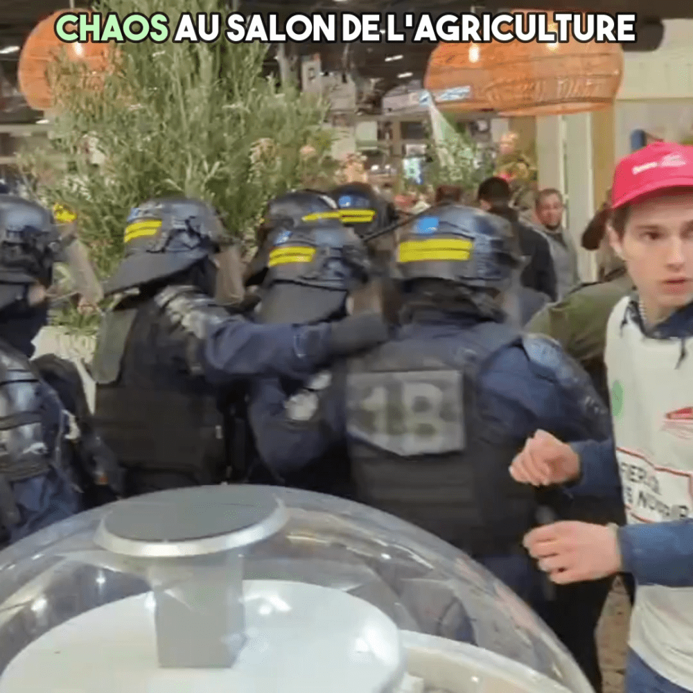 Chaos au Salon de l’agriculture