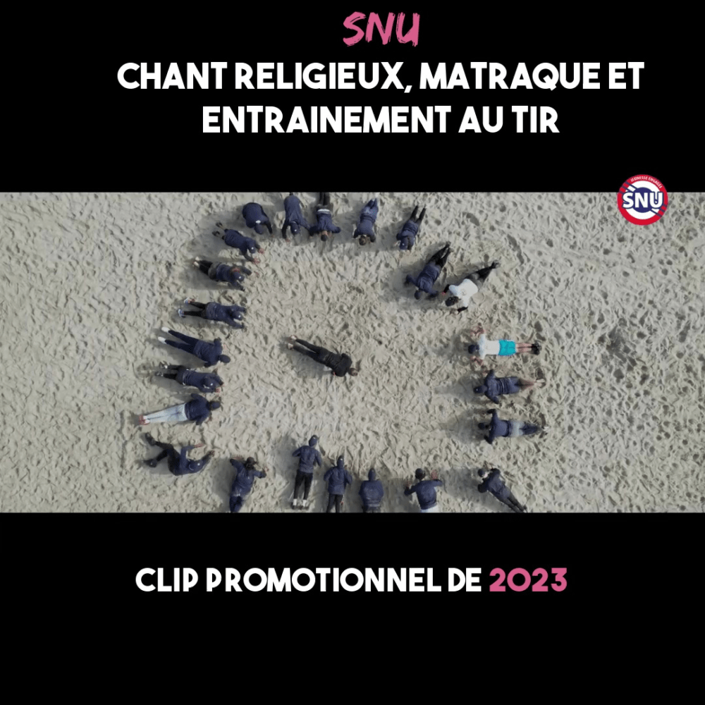 SNU : chant religieux, matraque et entraînement au tir