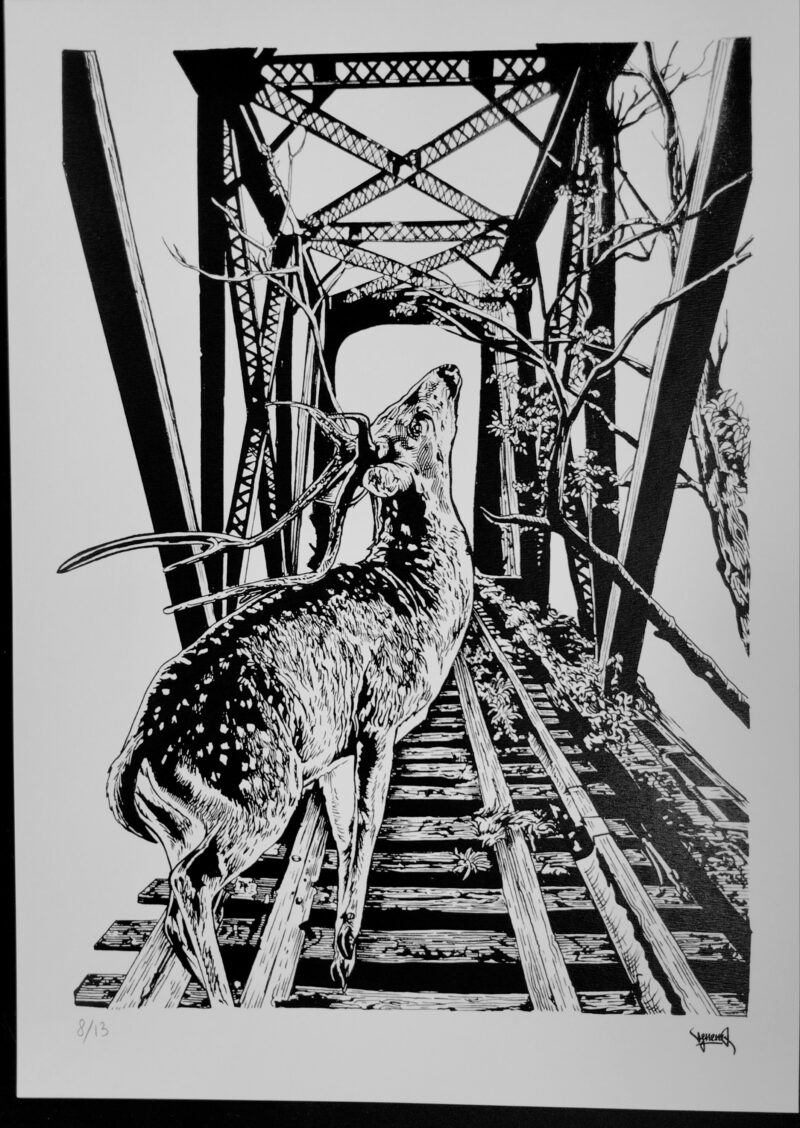 Print "Demain c'est loin" par Veneno