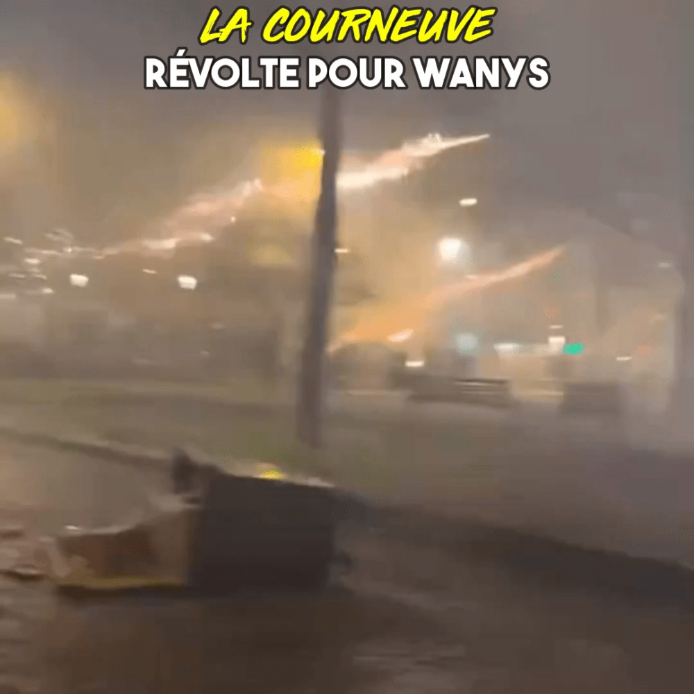 La Courneuve : feu d’artifice pour Wanys, tué par la police