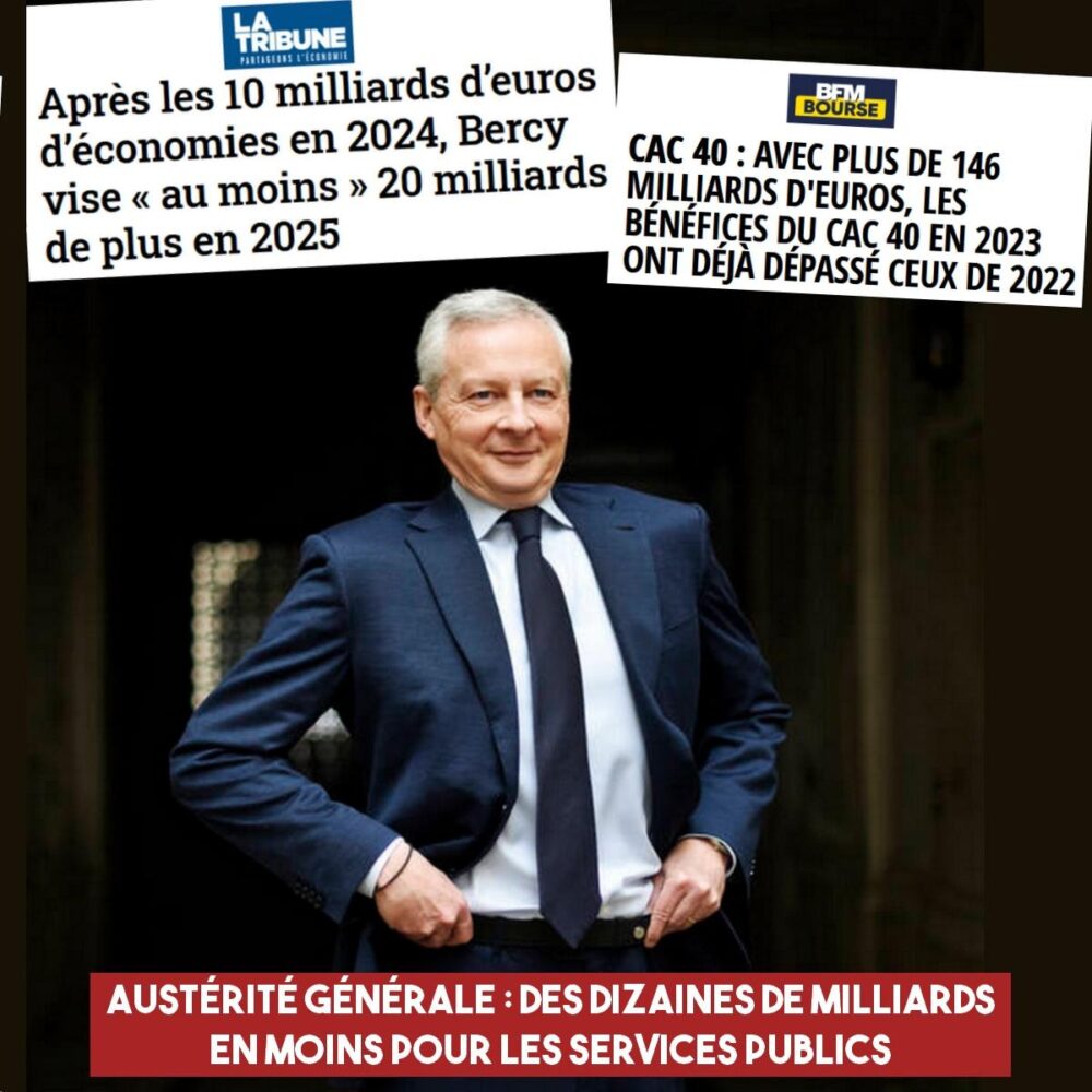 Austérité : 10 milliards de coupes budgétaires en 2024, 12 milliards en 2025