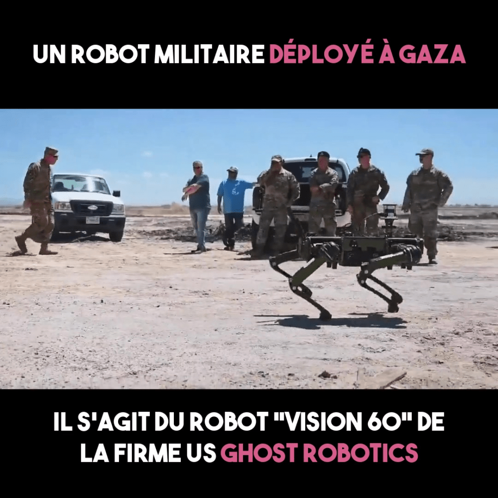 Un robot tueur à Gaza ?