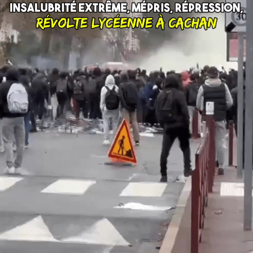 Cachan : lycée insalubre, riposte lycéenne