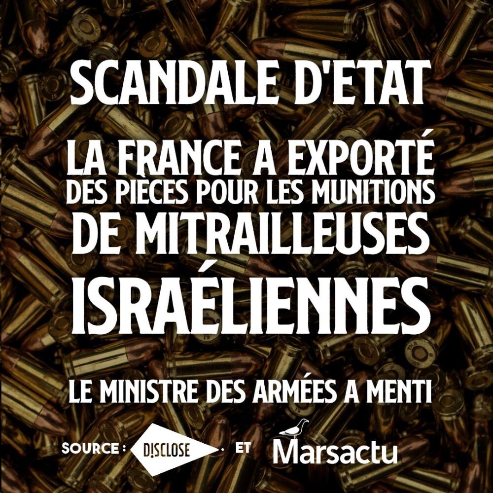Des composants « Made in France » dans les mitrailleuses israéliennes