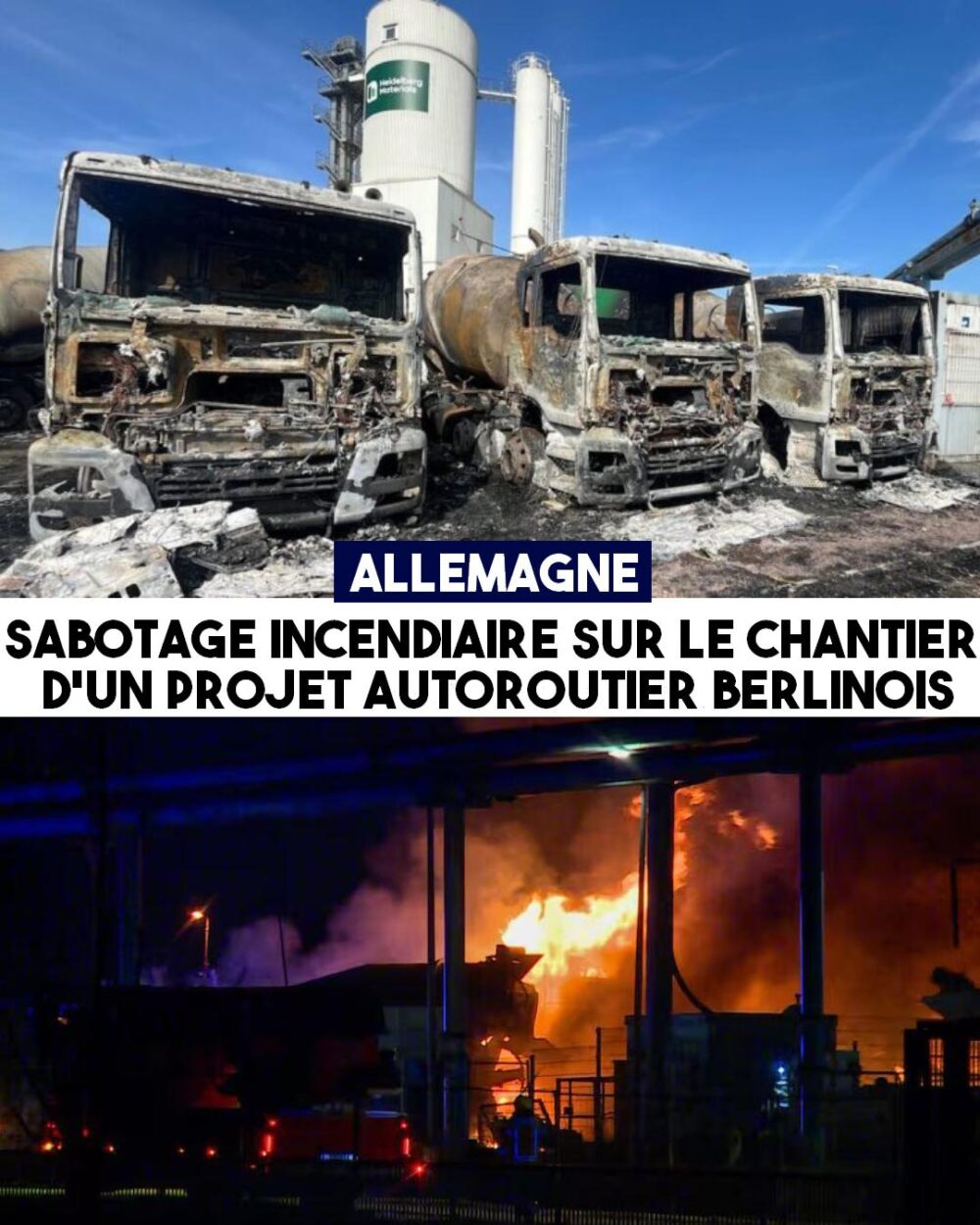 Berlin : résistance et sabotage contre un géant allemand du béton