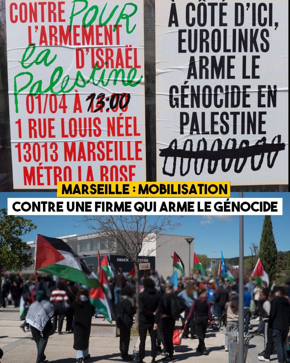 Marseille : agir contre ceux qui arment le génocide