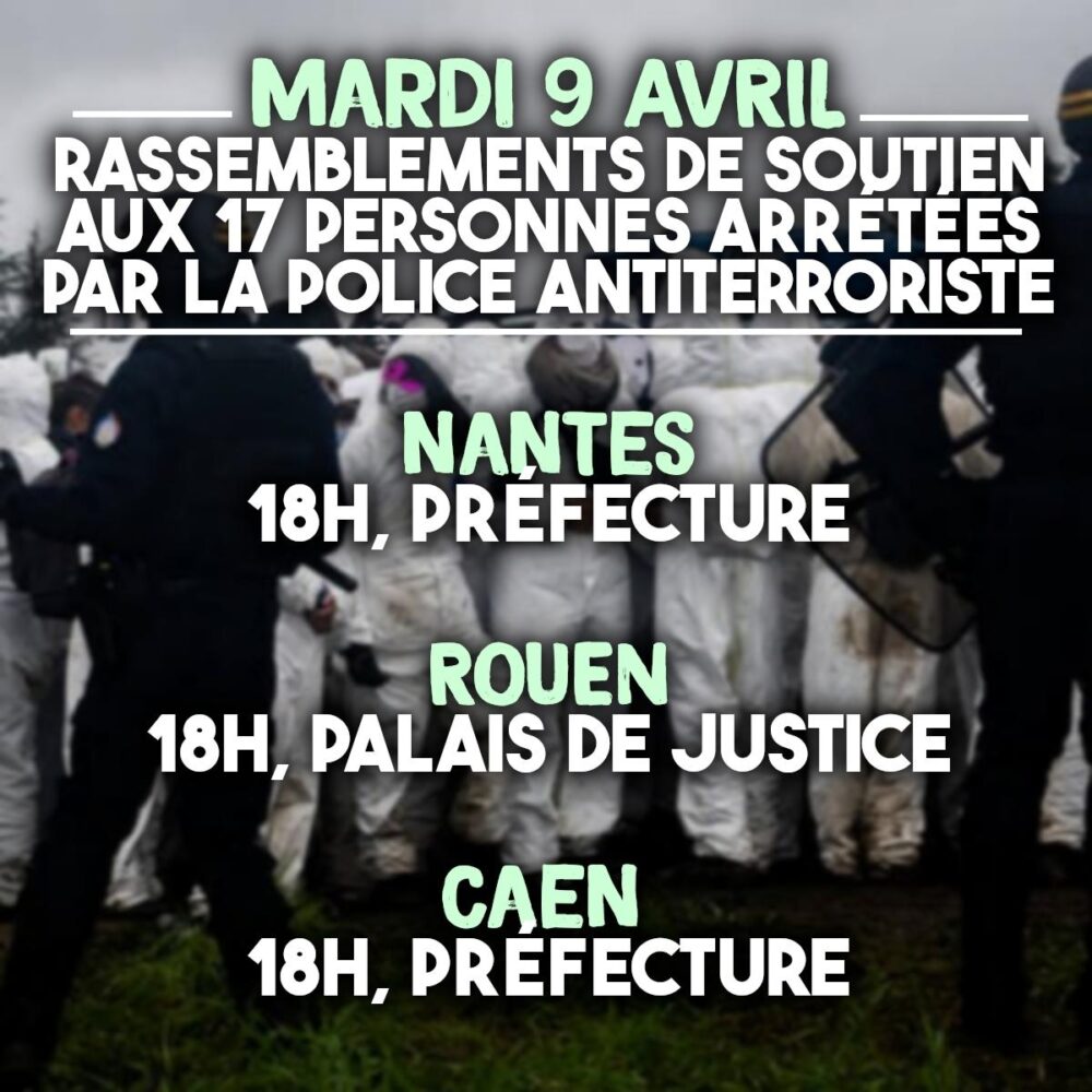 Rassemblements : ne nous laissons pas terroriser