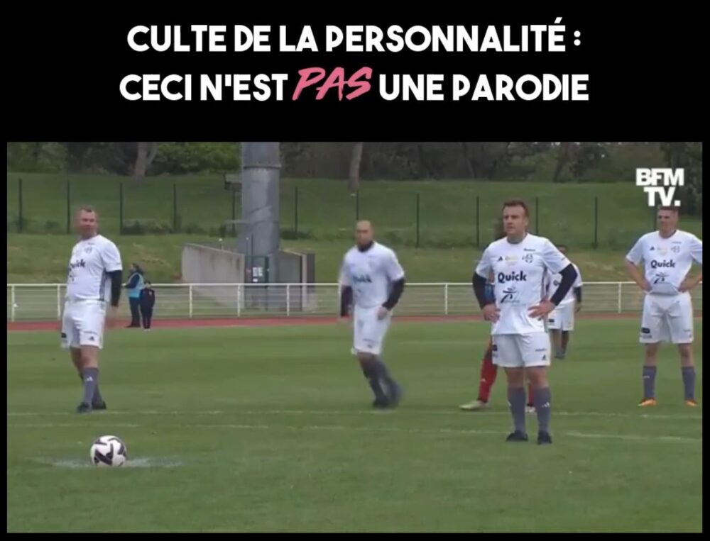 Culte de la personnalité : quand le roi marque un but
