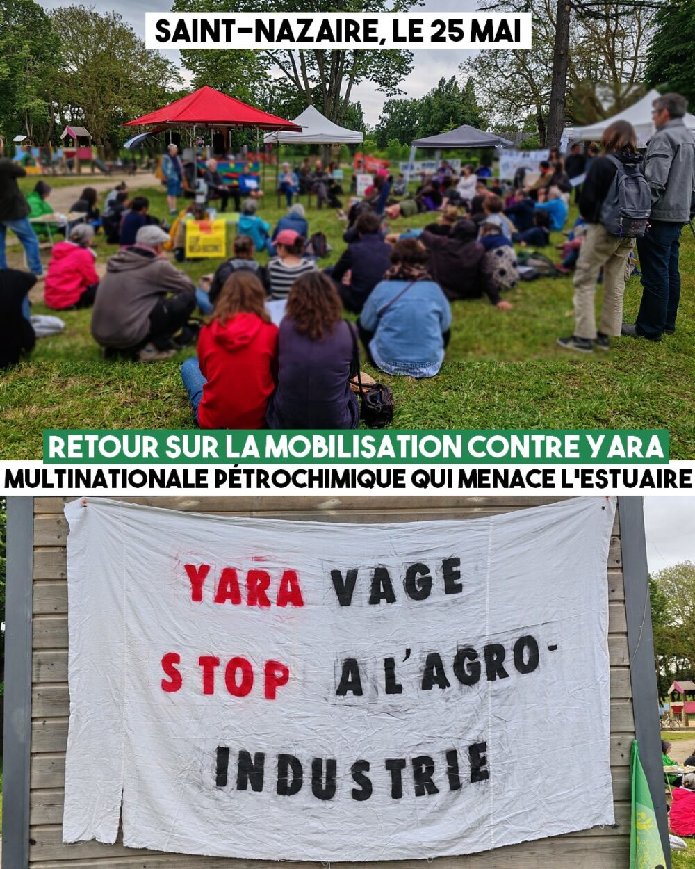 Contre l’usine pétrochimique Yara à Saint-Nazaire : la mobilisation prend forme