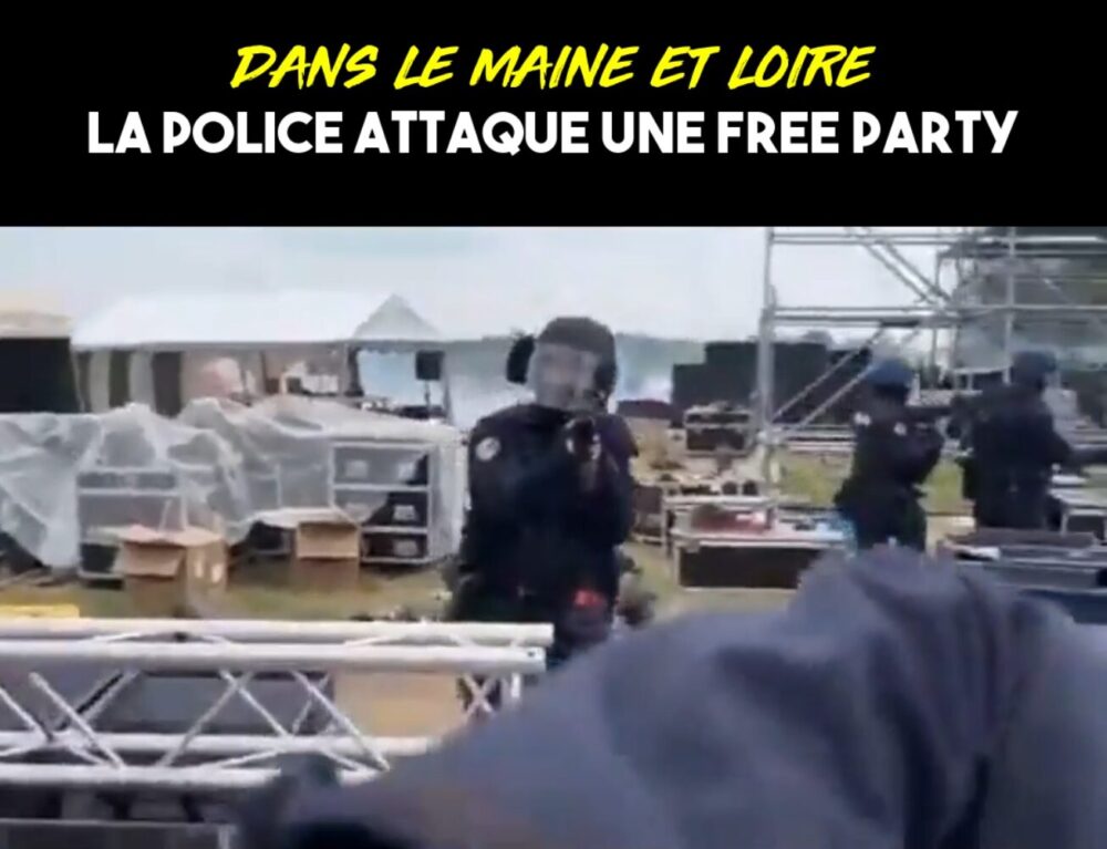 Dans le Maine-et-Loire : encore une free party attaquée