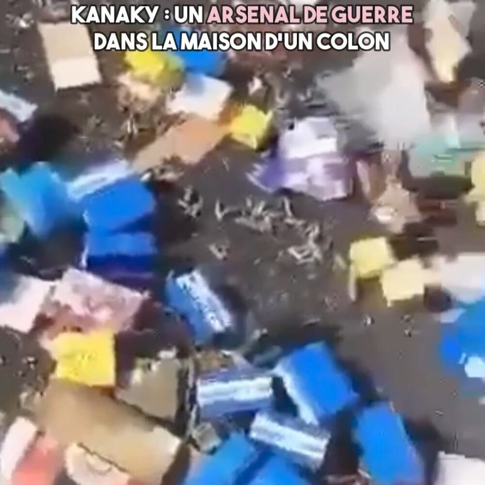 Kanaky : un arsenal de guerre chez un colon