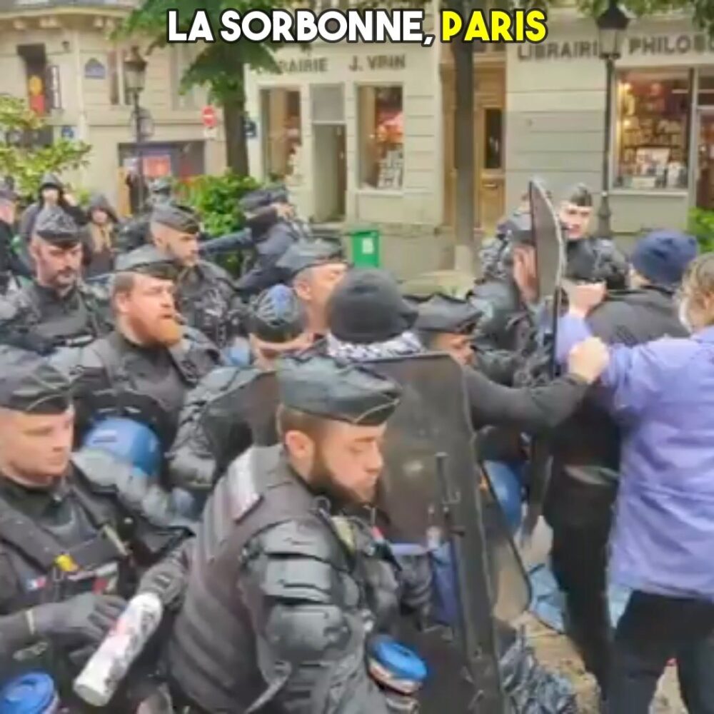 Dans toute la France : la jeunesse face à la répression