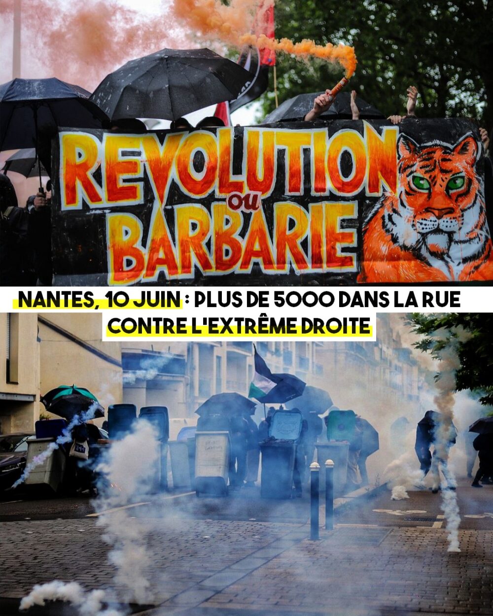 Nantes : première sommation contre l’extrême-droite