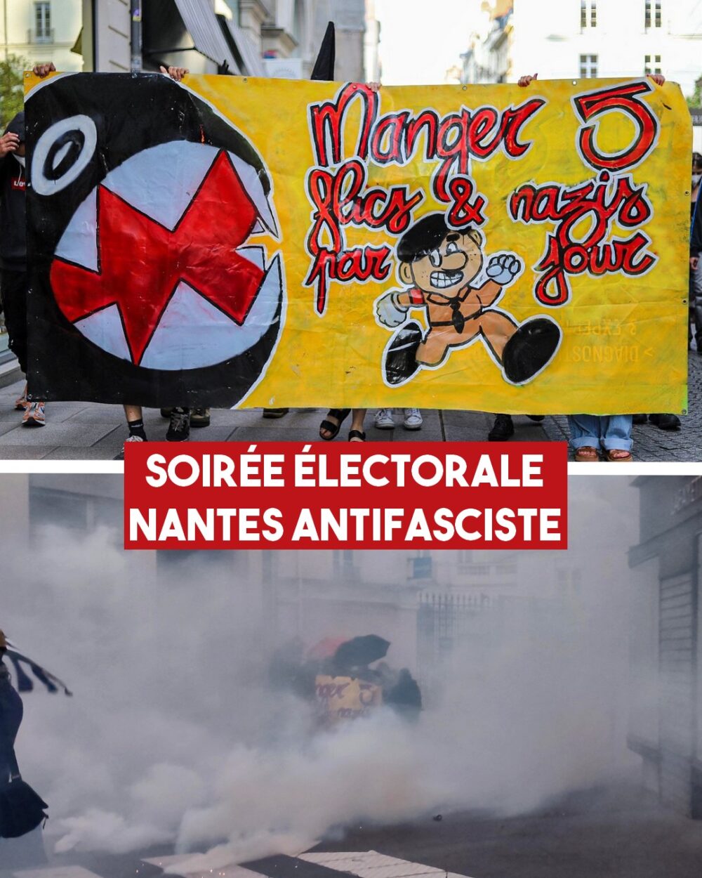 Soirée électorale : Nantes contre le fascisme