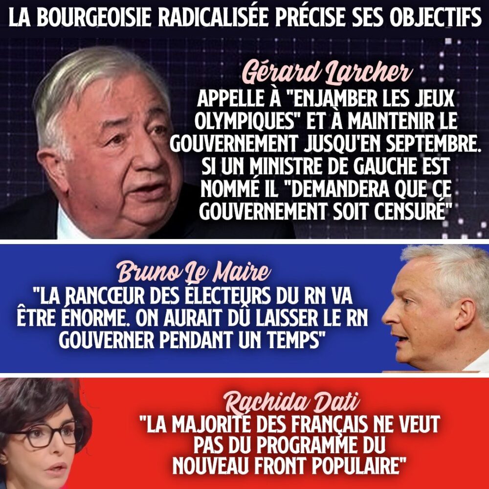 La droite et l’extrême droite bien décidées à «enjamber» l’élection