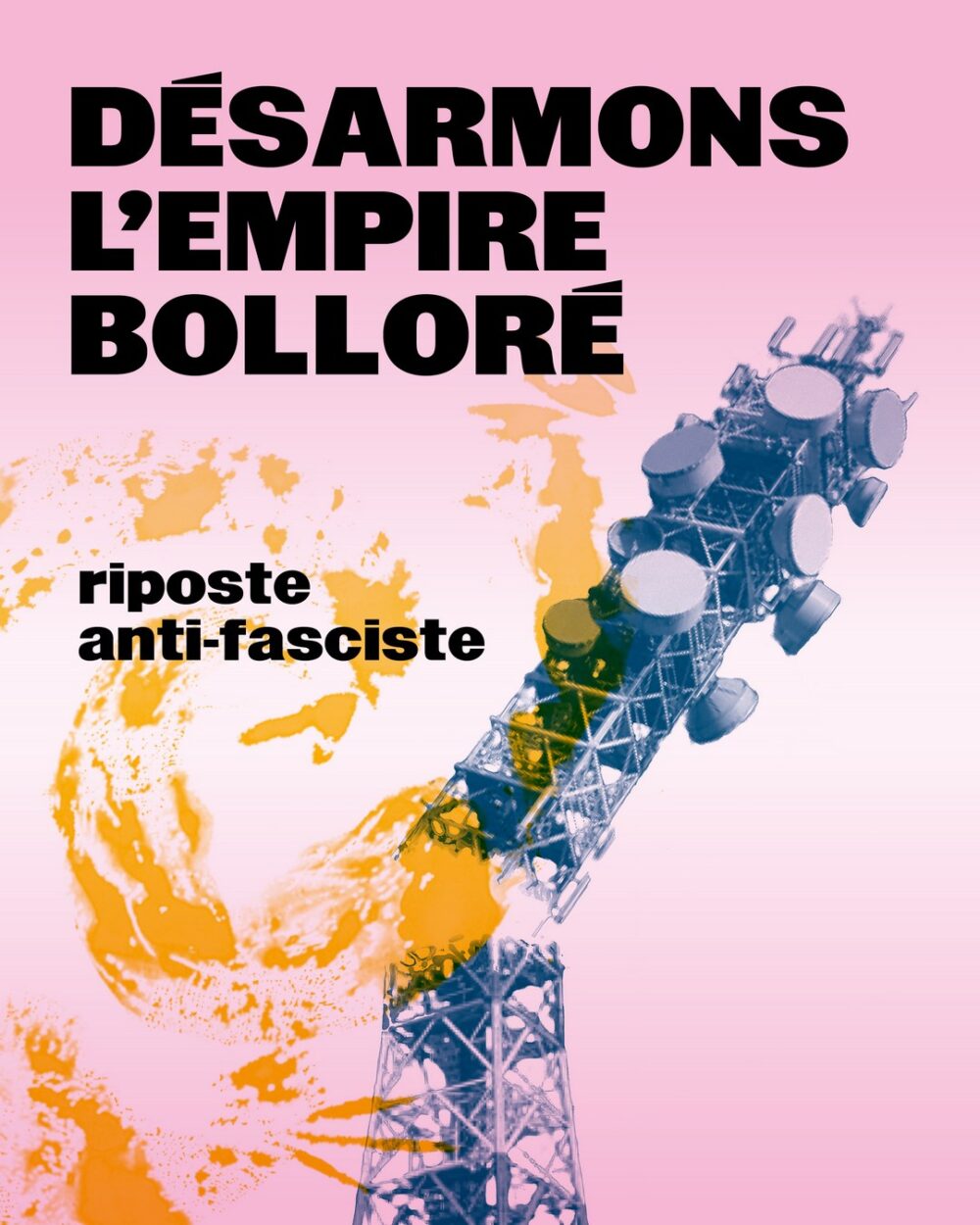 Appel à désarmer Bolloré