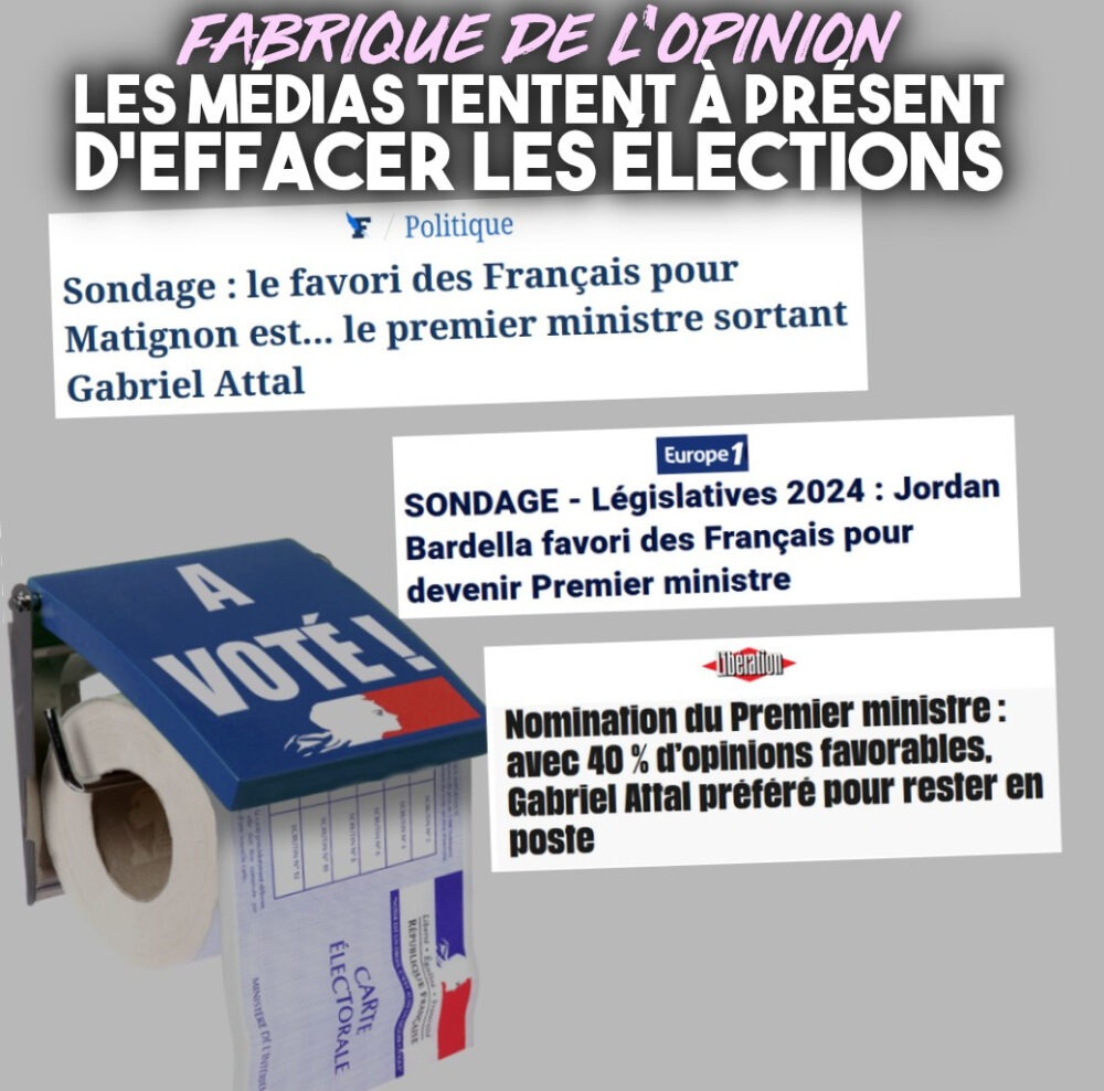 Fabrique du consentement : «Et si on se passait d’élections ?»