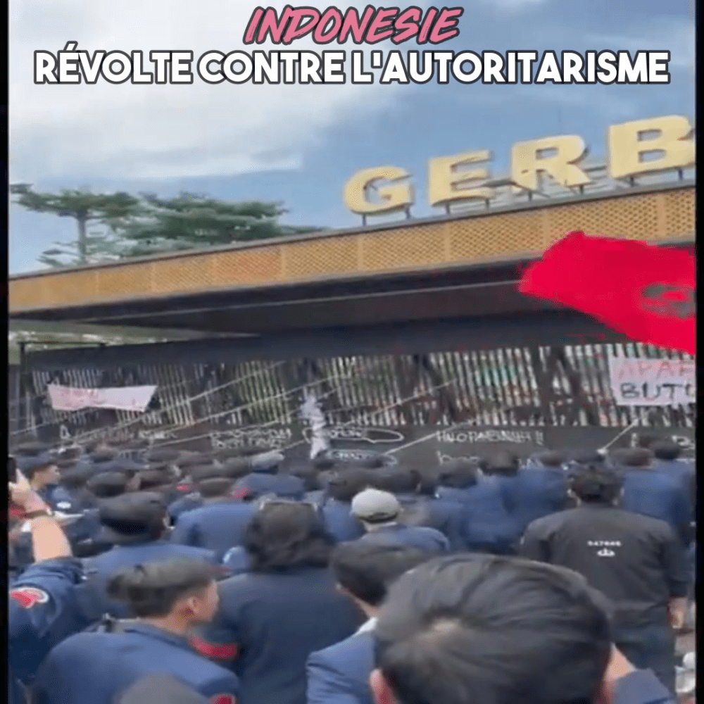 Indonésie : révolte contre l’autoritarisme