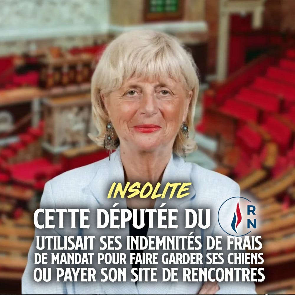 Christine Engrand à l'Assemblée Nationale, une véritable parasite.