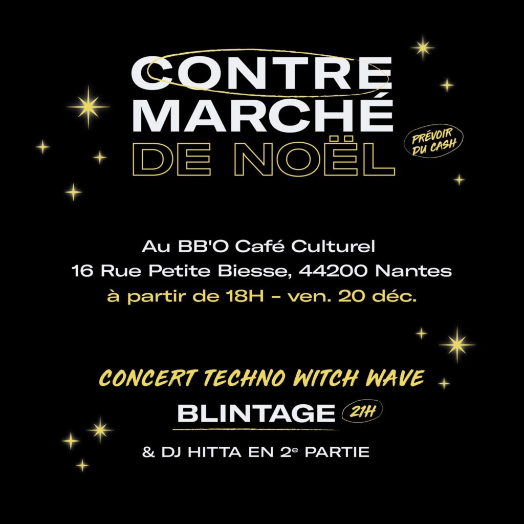 Ce sera à partir de 18h au BB'O, café culturel sur l’île de Nantes (arrêt Wattignies, tram ligne 2 et 3).