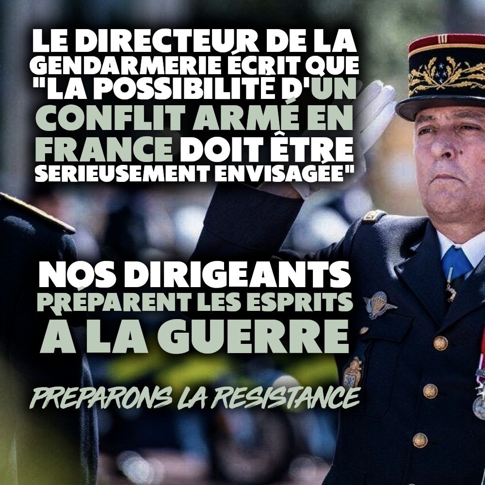 Hubert Bonneau, le directeur de la gendarmerie qui prépare les esprits à la guerre.