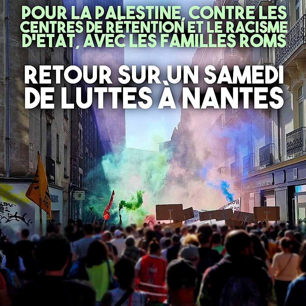 La manifestation de ce samedi à Nantes : festive et colorée.