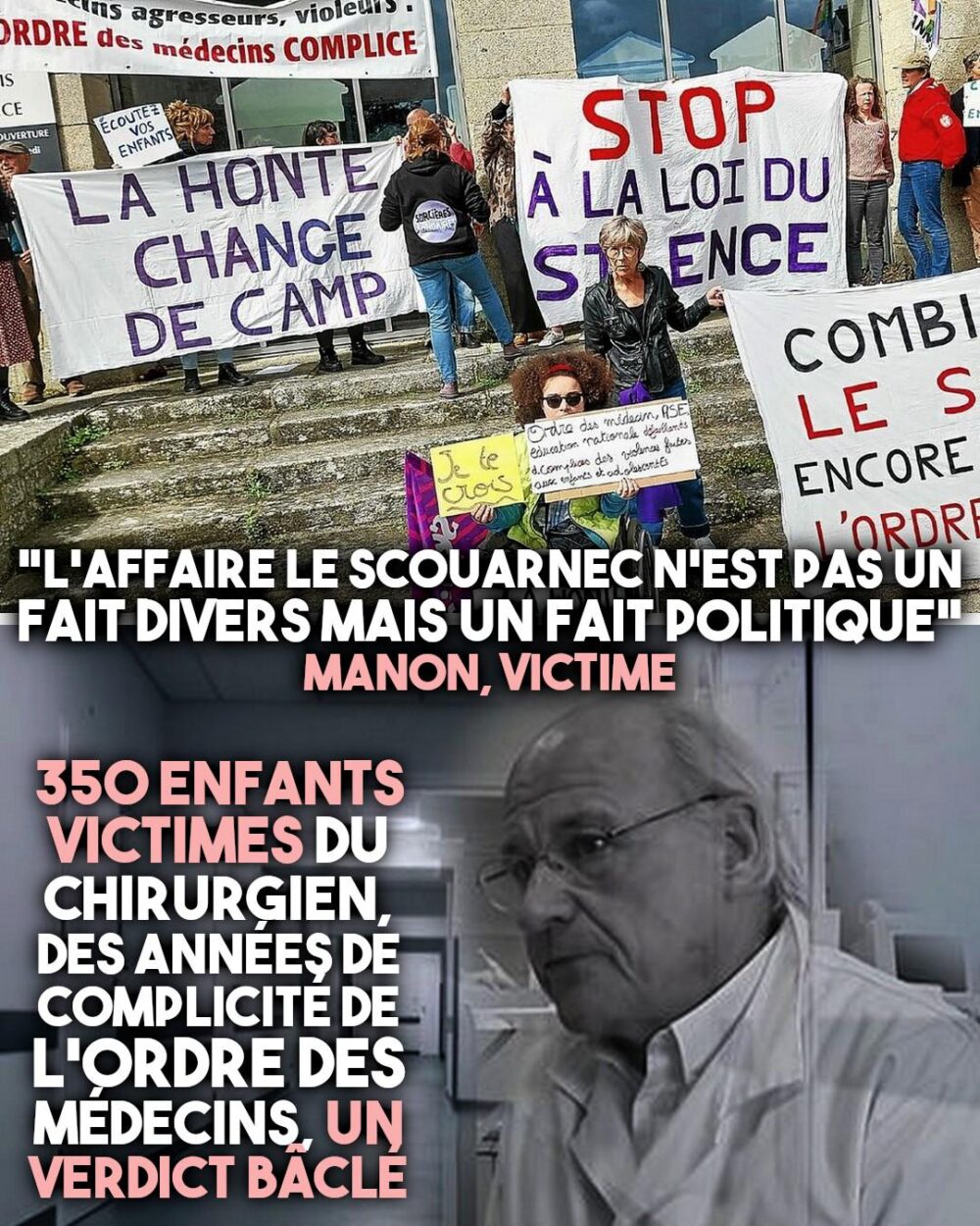 «L’affaire Le Scouarnec n’est pas un fait divers mais un fait politique»