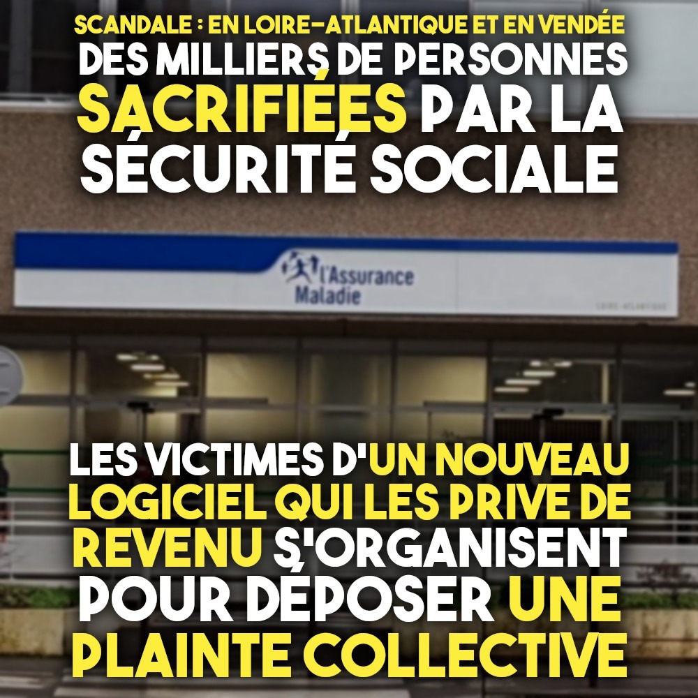 Un bâtiment de la Sécu, où le logiciel Arpège dévaste les vies des personnes qui en ont besoin.