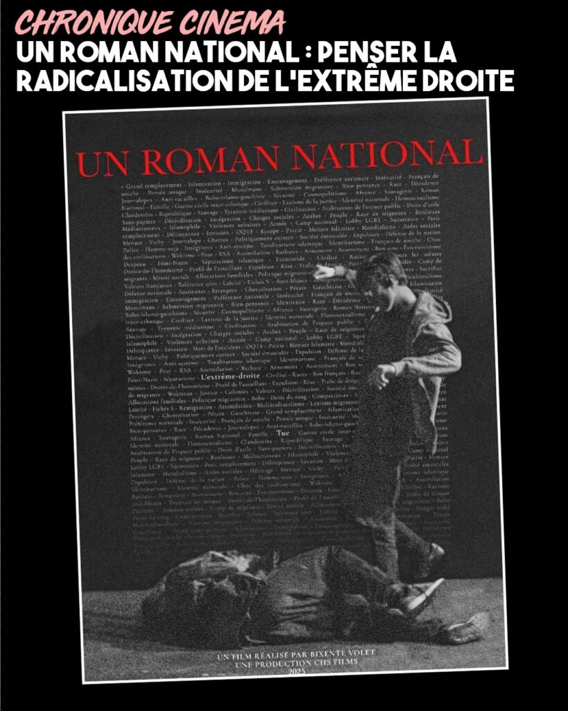 L'affiche du film "Un roman national", de Bixente Volet.