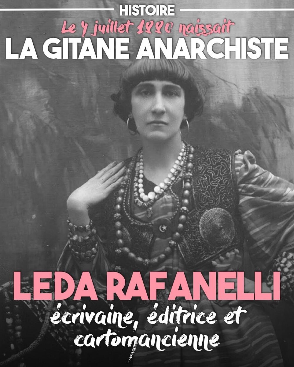 Leda Rafanelli, la gitane anarchiste