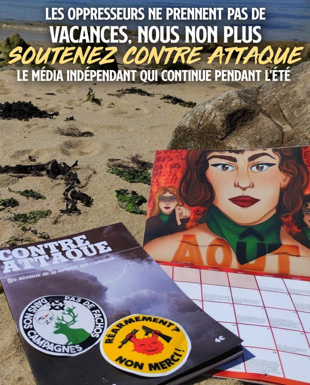 Soutenez Contre Attaque : le média indépendant qui ne prend pas de vacances