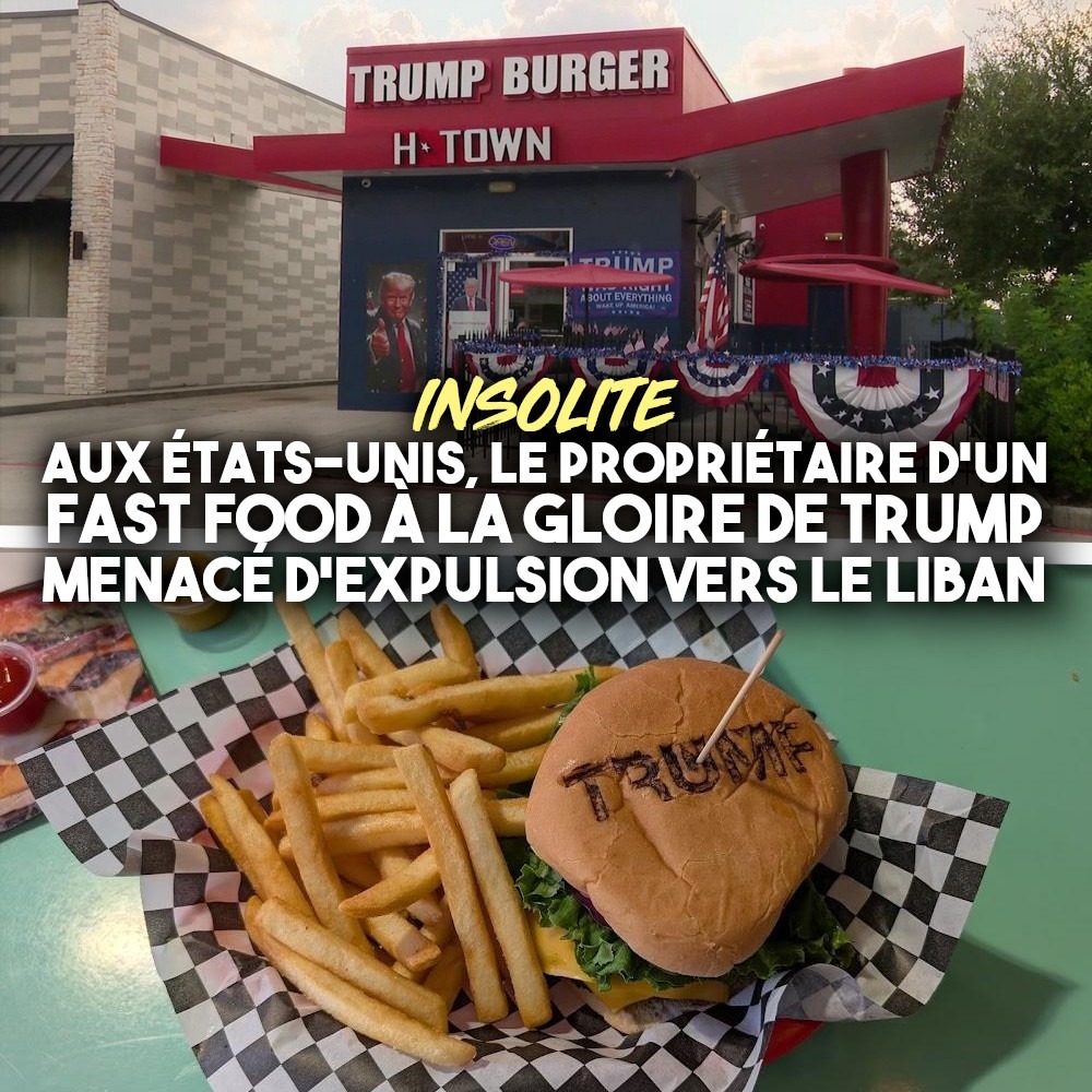 Le fast-food "Trump Burger" propose de la malbouffe en hommage au président fasciste américain.