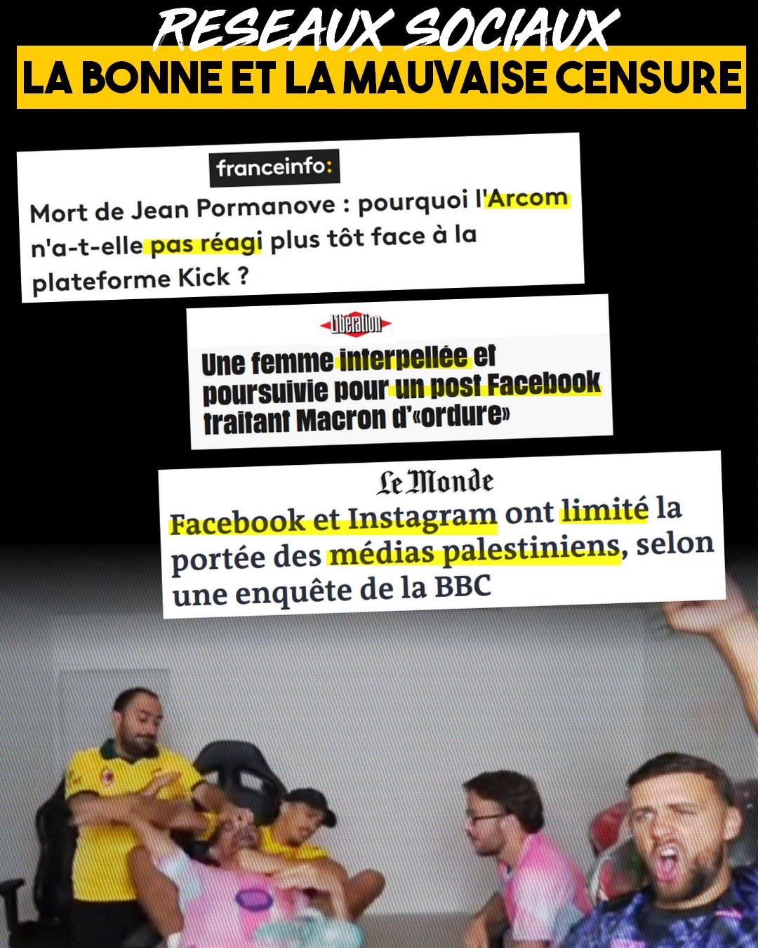 Capture d'écran d'un live où Jean Pormanove est torturé devant des milliers de petits tortionnaires en puissance.