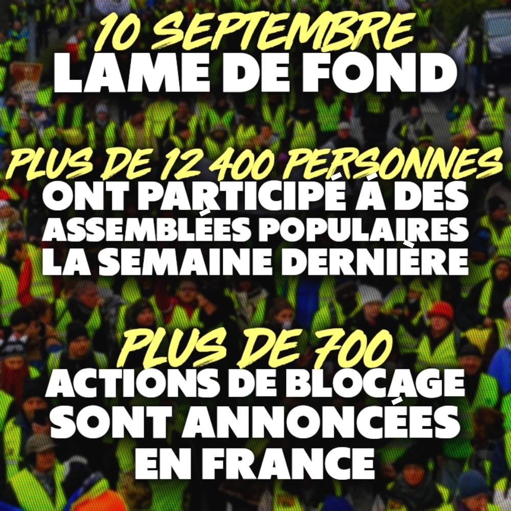 Le rendez-vous du 10 septembre est le premier mouvement populaire à faire chuter un gouvernement avant même d'avoir démarré.