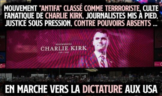 Aux États-Unis, les funérailles de Charlie Kirk sont l'occasion pour la dictature trumpiste de fabriquer un mythe fondateur.