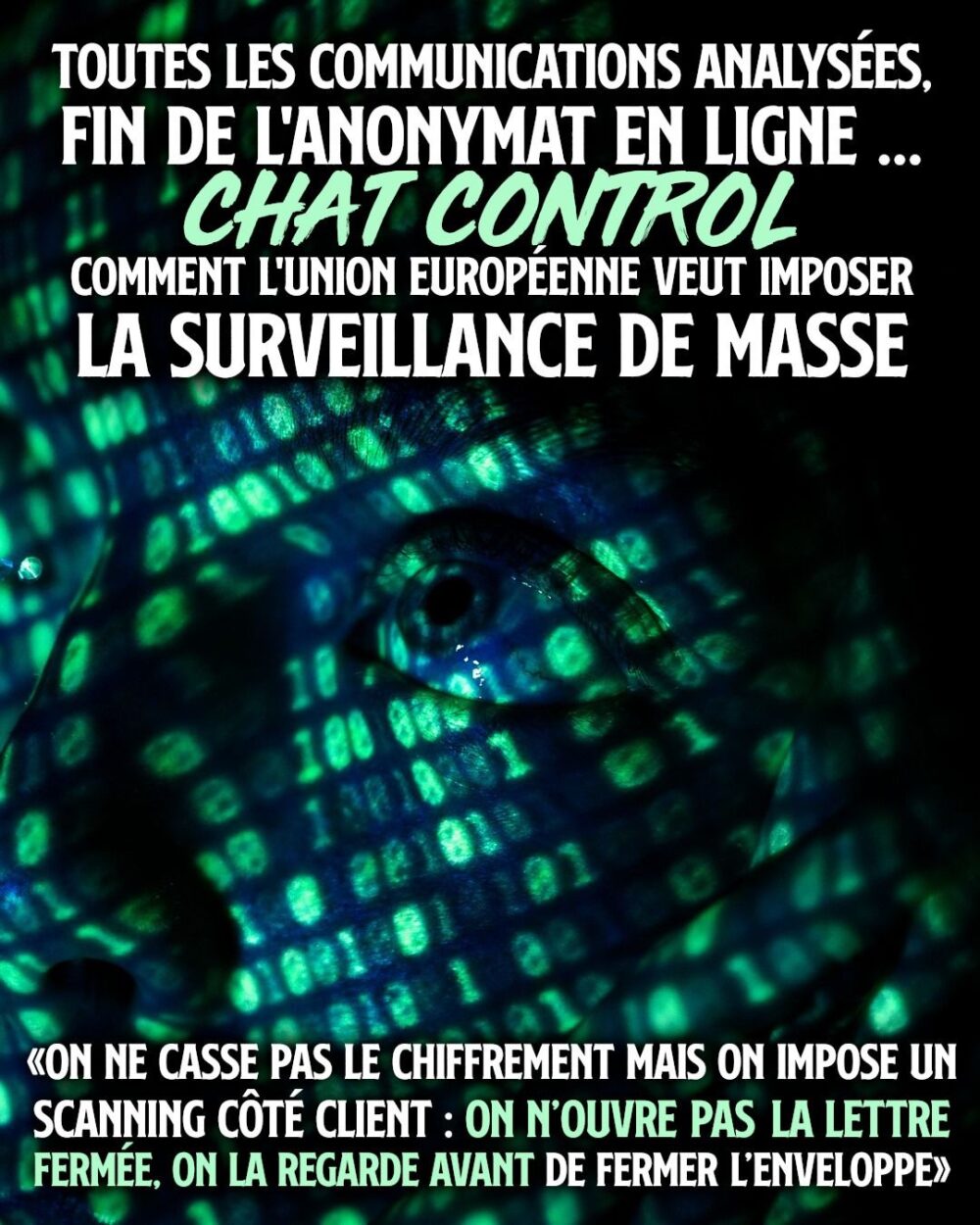 L'une des pires offensives liberticides de ces dernières décennies : Chat Control bientôt étudié devant l'Union Européenne.