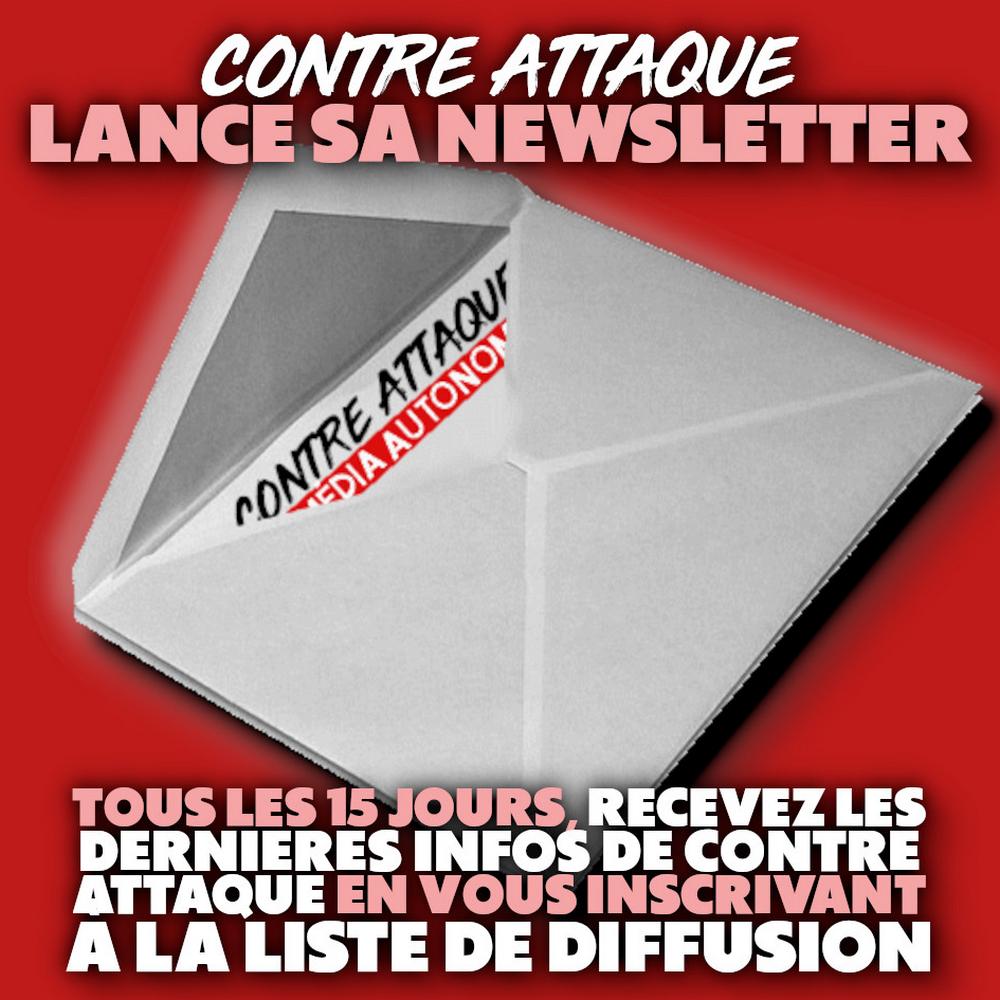 Tous les 15 jours, recevez les dernières infos de Contre Attaque en vous abonnant à la newsletter