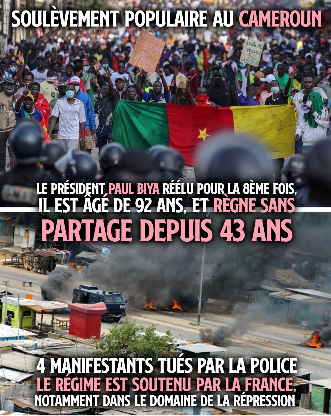 Au Cameroun, la 8ème élection de Paul Biya a mis le feu aux poudres