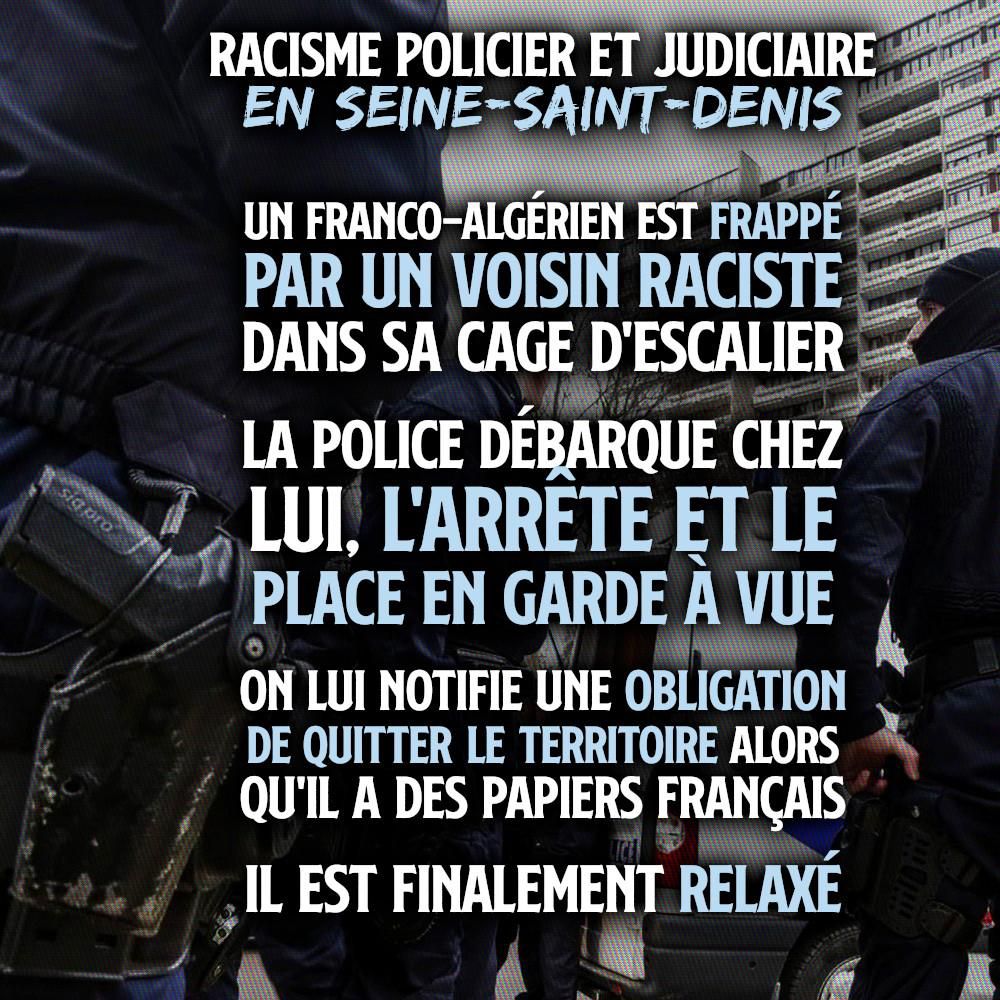 Un homme ayant la double nationalité franco-algérienne s'est retrouvé visé par une OQTF après avoir été victime d’une agression raciste.