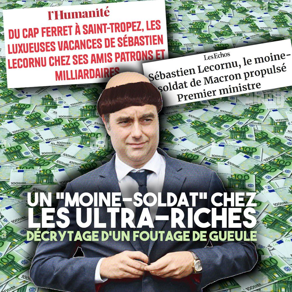 Sébastien Lecornu, le moine-soldat des ultra-riches