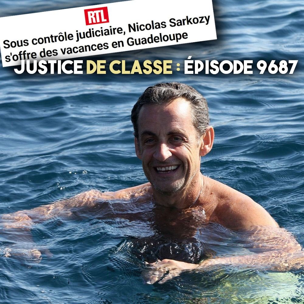 Nicolas Sarkozy content de se baigner en Guadeloupe pour les fêtes de Noël au lieu de purger la peine pour laquelle il est condamné.