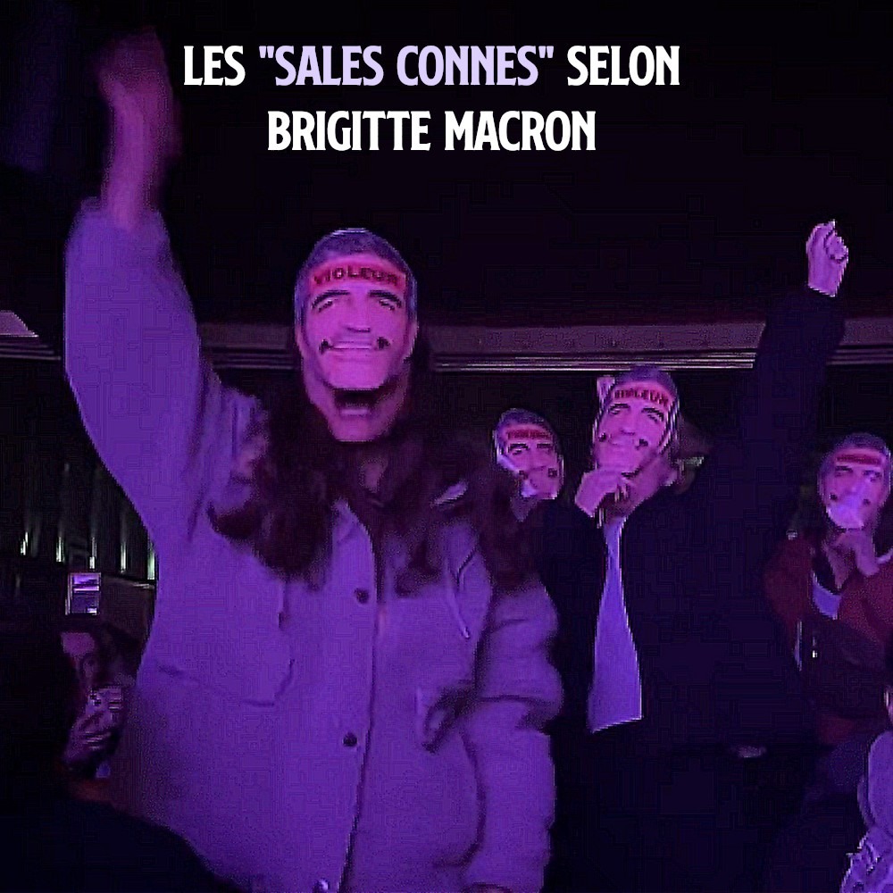 Des féministes perturbent le spectacle d'Ary Abittan avant d'être qualifiées de "sales connes" par Brigitte Macron