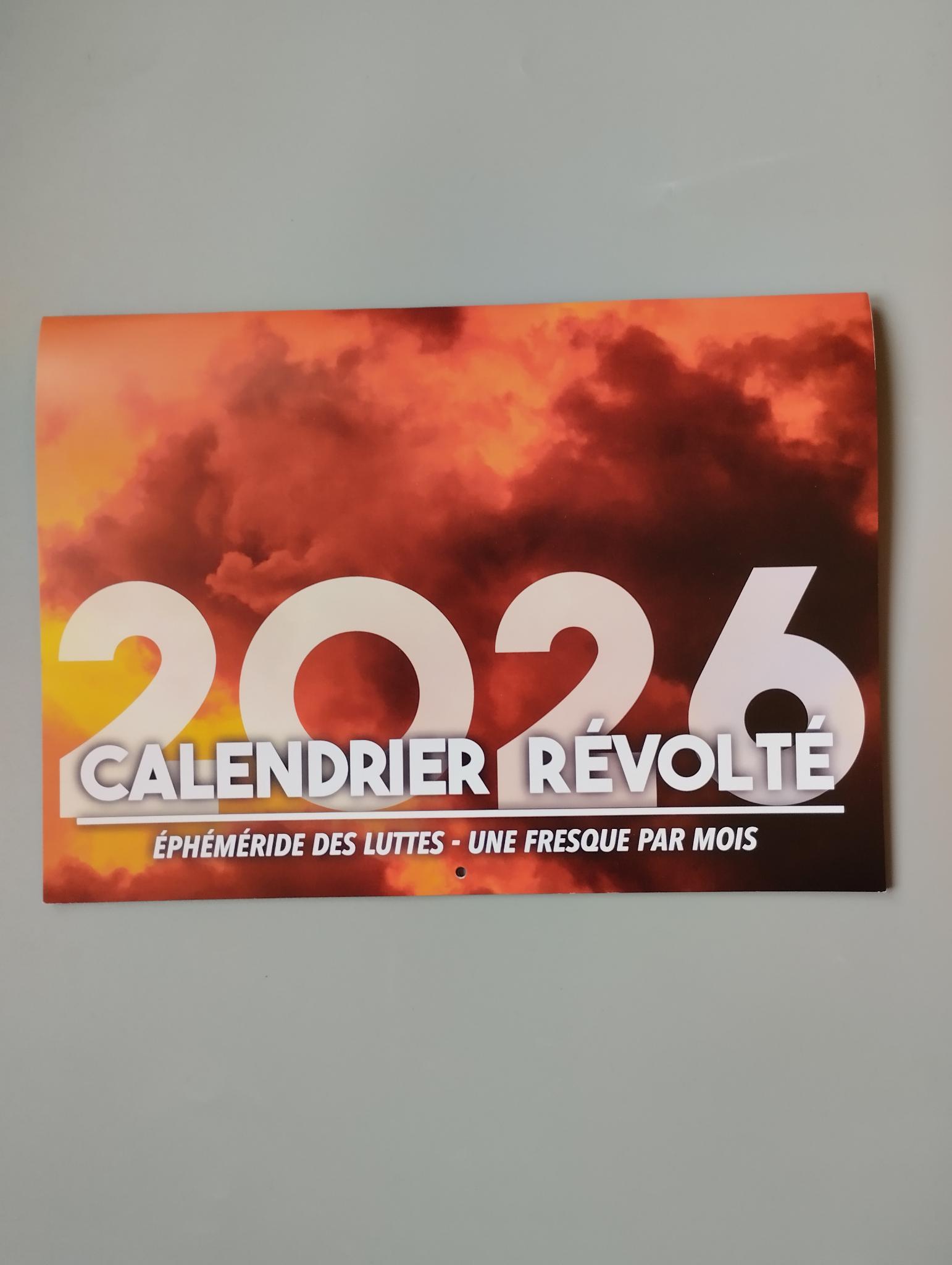 Calendrier 2026