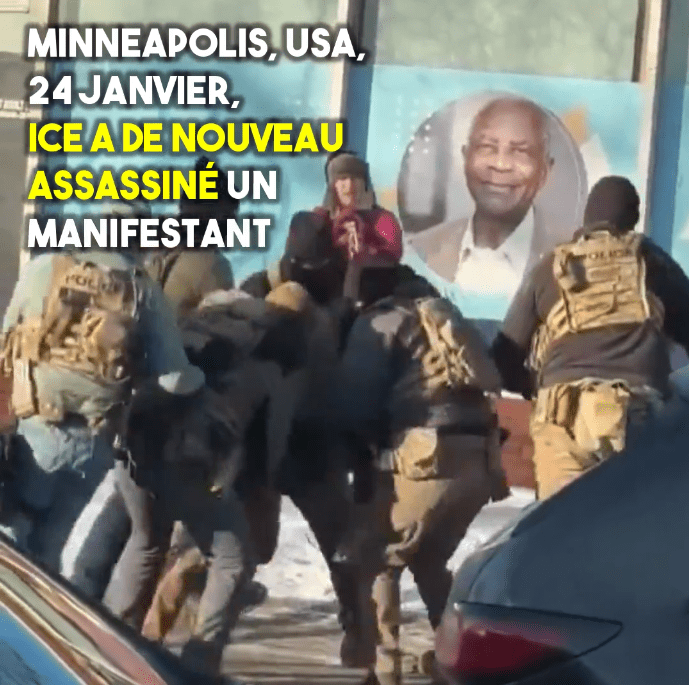 Ce samedi, l'ICE a de nouveau assassiné un manifestant