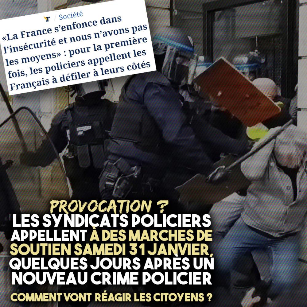 Des policiers terrorisent des manifestants : la violence est ce que les flics savent faire de mieux, mais ils en veulent toujours plus.
