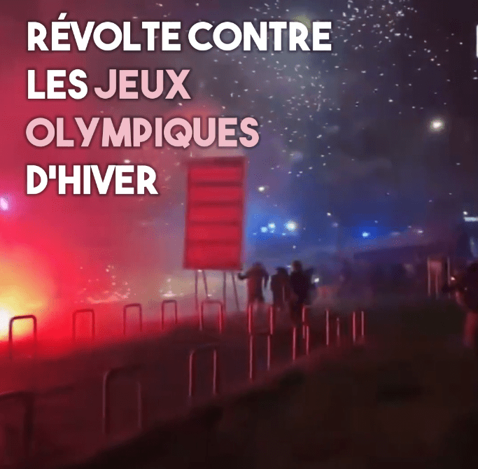 Révolte contre les Jeux Olympiques d'hiver à Milan